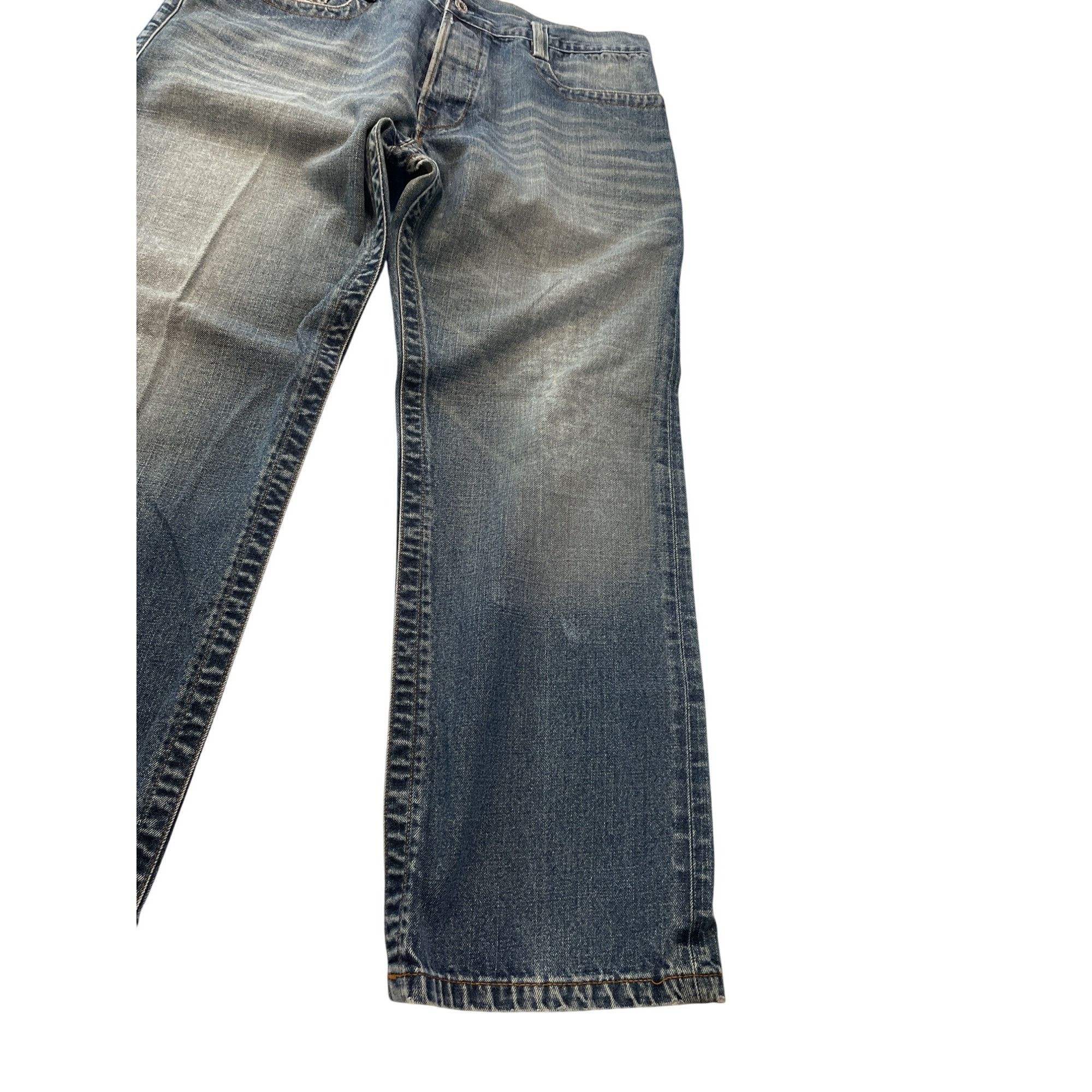 Diesel Diesel Industry Mens Y2K Classic Blue Straight Jeans Size 36 Size US 36 / EU 52 - 3 Thumbnail
