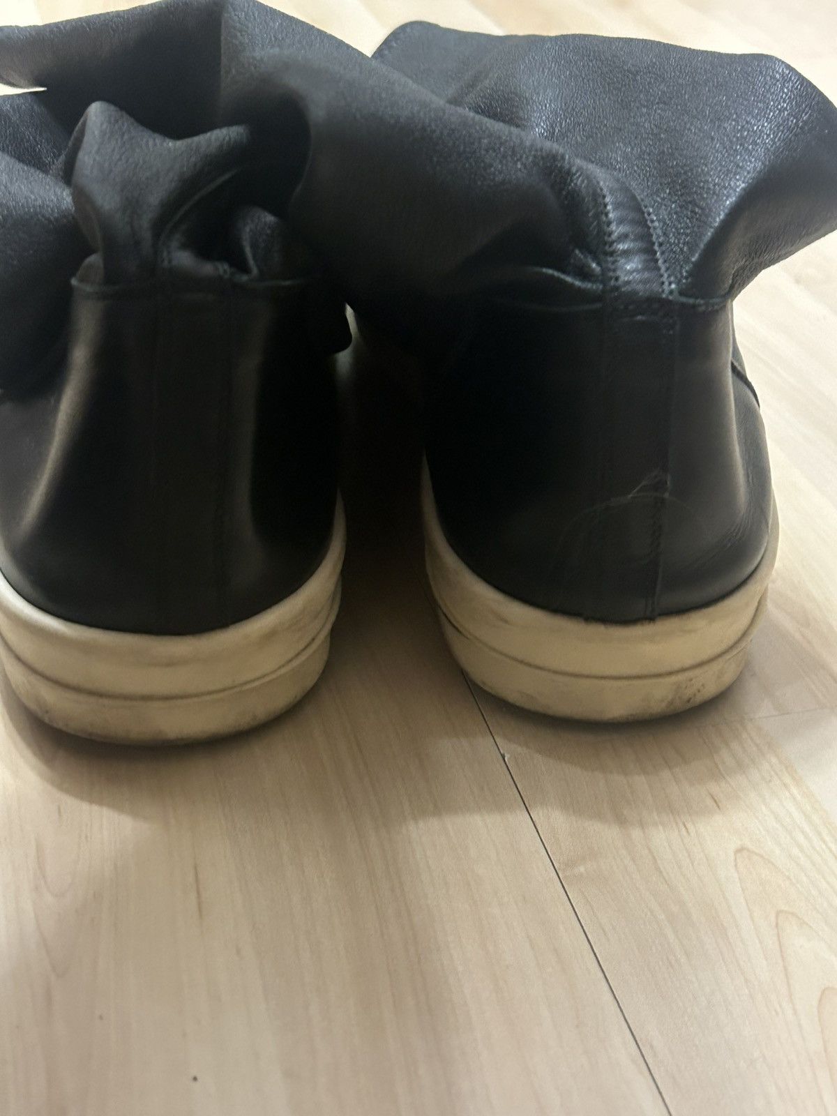 Rick Owens Rick Owens Sock Ramones leather Size US 11 / EU 44 - 7 Thumbnail