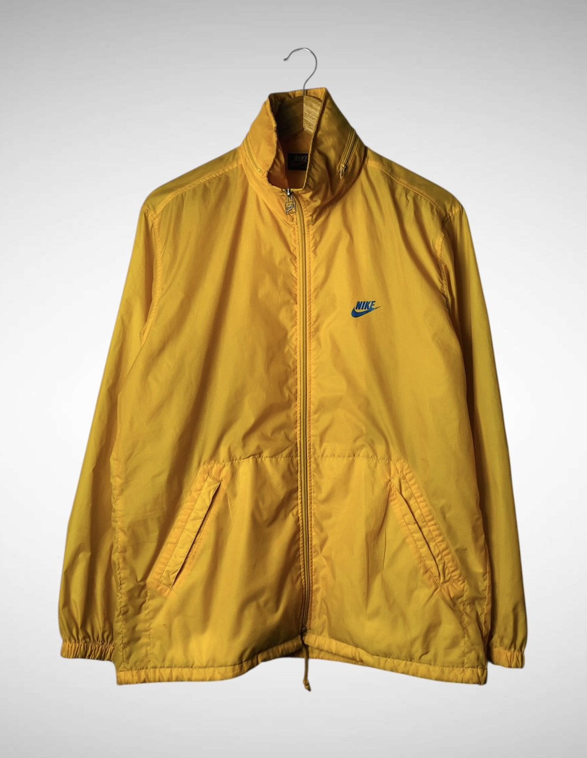 Nike 🔥🔥 Vintage 90s Nike Zipper Light Jacket Size US L / EU 52-54 / 3 - 2 Thumbnail