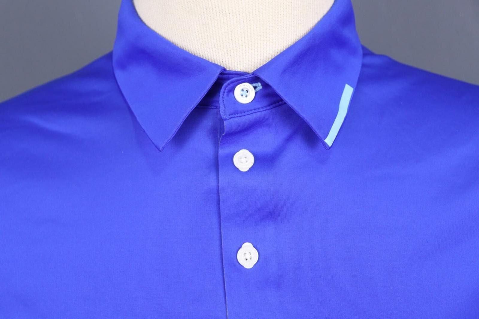 KJUS Kjus Shelter Polo Blue Long Sleeve Polo Shirt Size L Size US L / EU 52-54 / 3 - 3 Thumbnail