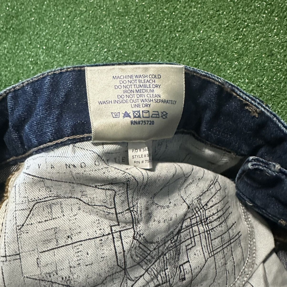 Other Stone Refinery Slim Straight The Clyde Distressed Jeans Size US 33 - 7 Thumbnail