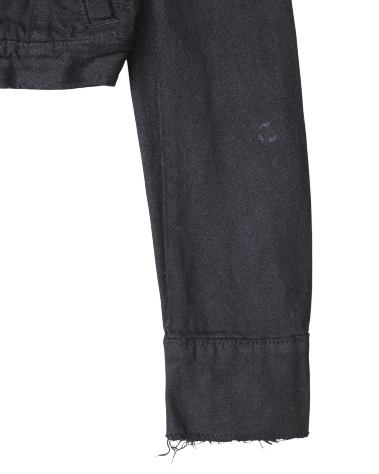 If Six Was Nine 2000S SWORD FISH BLACK CONVERTIBLE DENIM JACKET Size S / US 4 / IT 40 - 7 Thumbnail