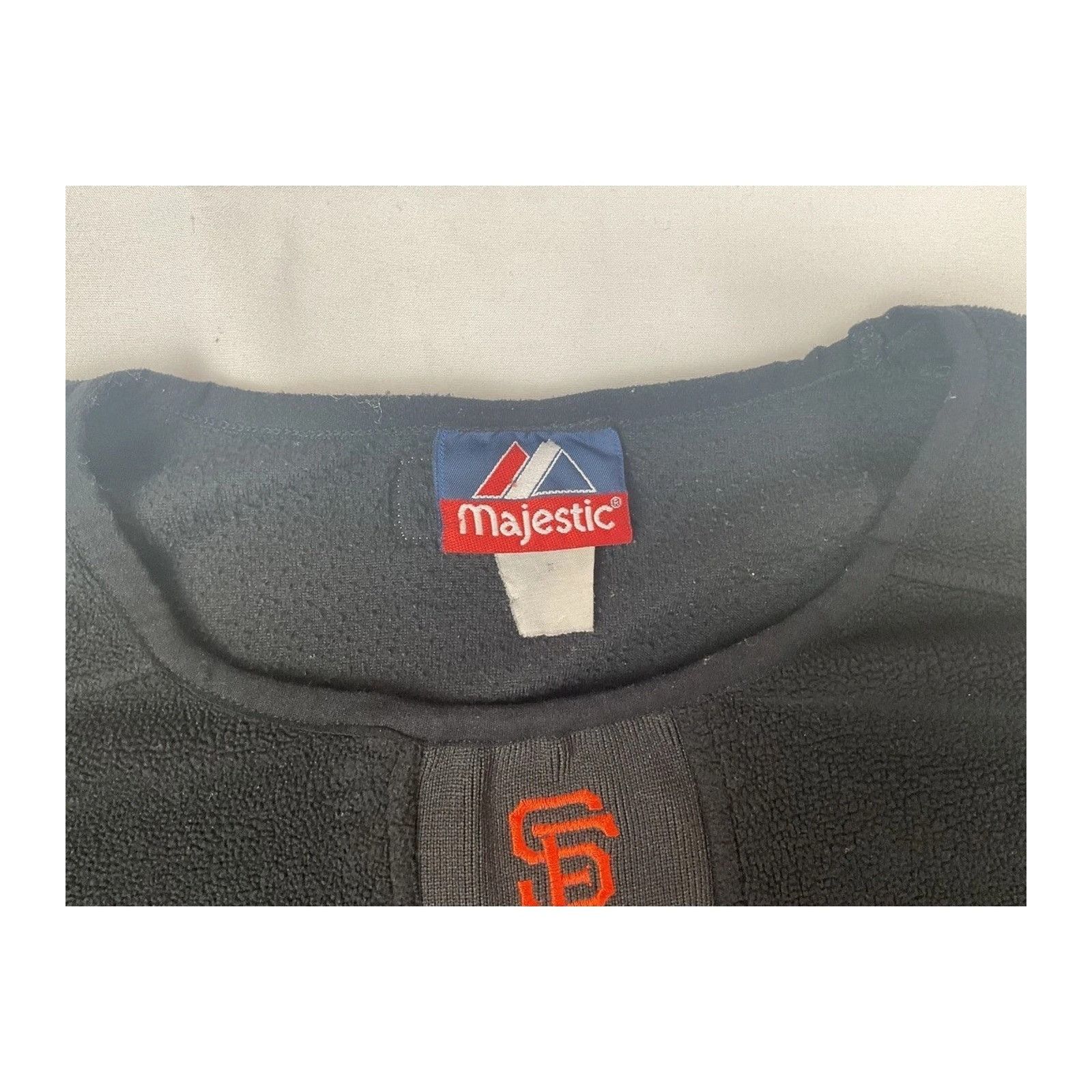 Majestic Majestic MLB San Francisco Giants Fleece Pullover Mens XL Bl Size US XL / EU 56 / 4 - 2 Thumbnail