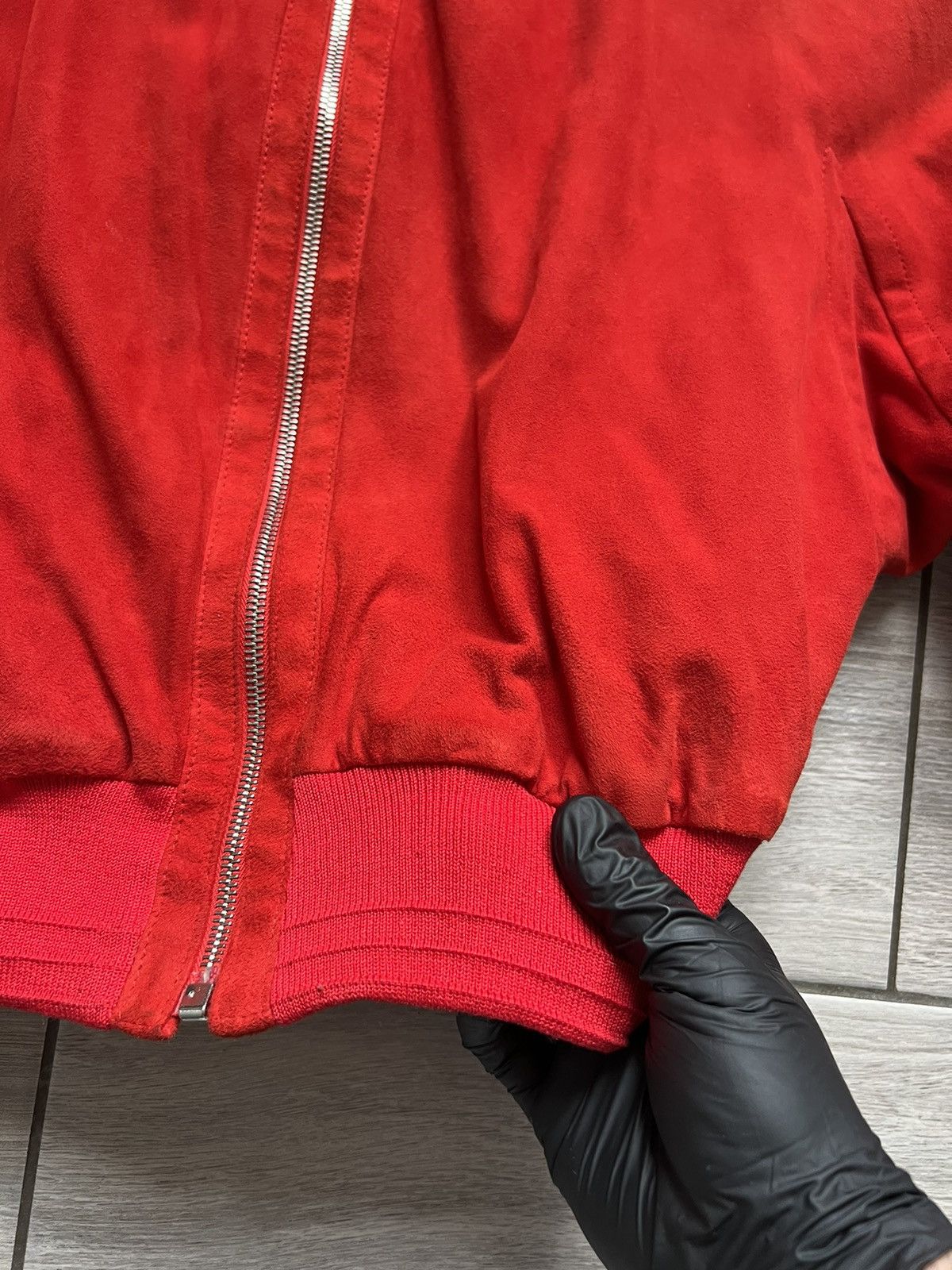Jil Sander ARCHIVE Vintage Jil Sander Red Bomber Jacket 90s Designer Size M / US 6-8 / IT 42-44 - 22 Thumbnail