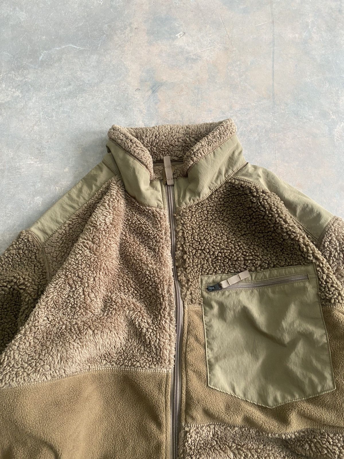 Engineered Garments ENGINEERED GARMENTS FLEECE JACKET WINTER PATCHWORK HIKING Size US XL / EU 56 / 4 - 5 Thumbnail