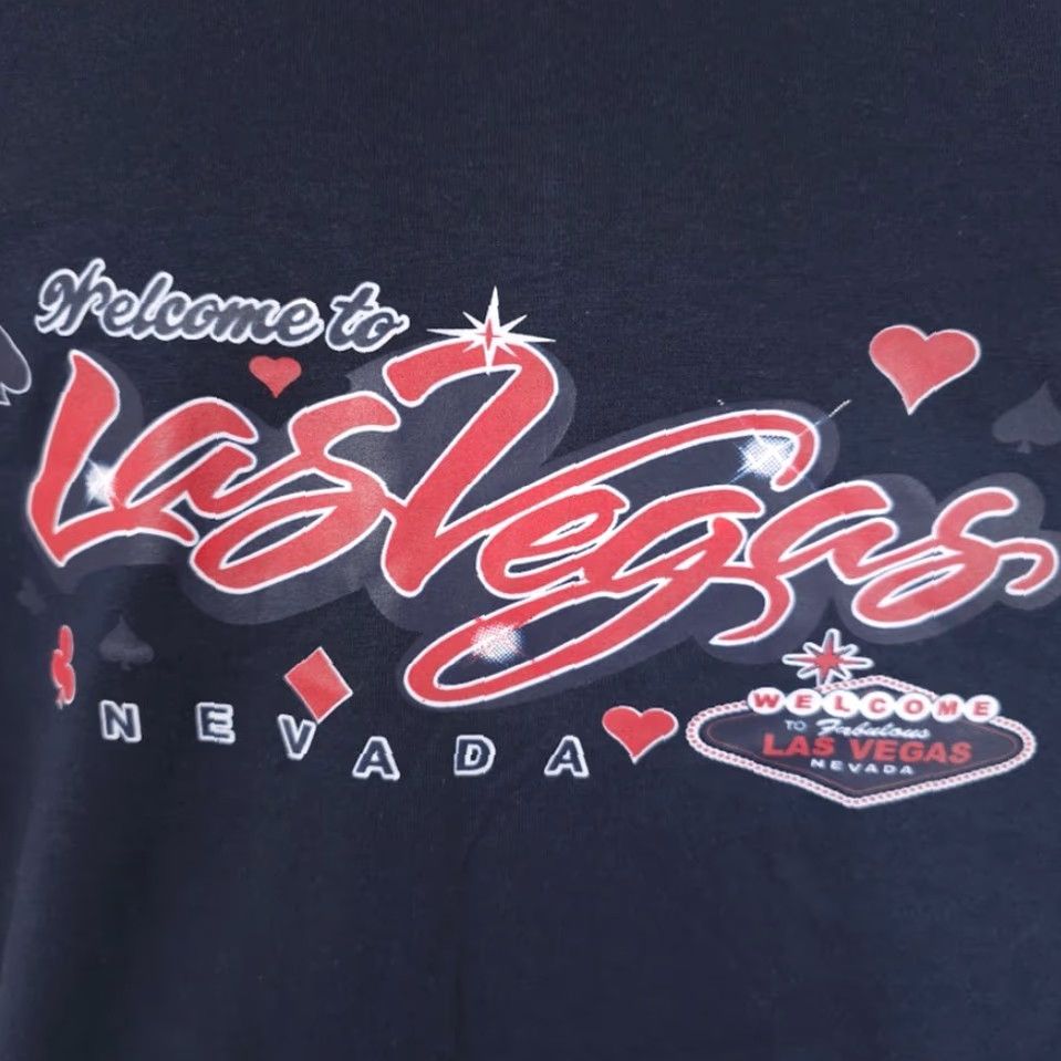 Vintage VINTAGE Bayside Las Vegas T Shirt Mens Size Large Blue 90s Y2K Souvenir Made In USA Size US L / EU 52-54 / 3 - 3 Thumbnail