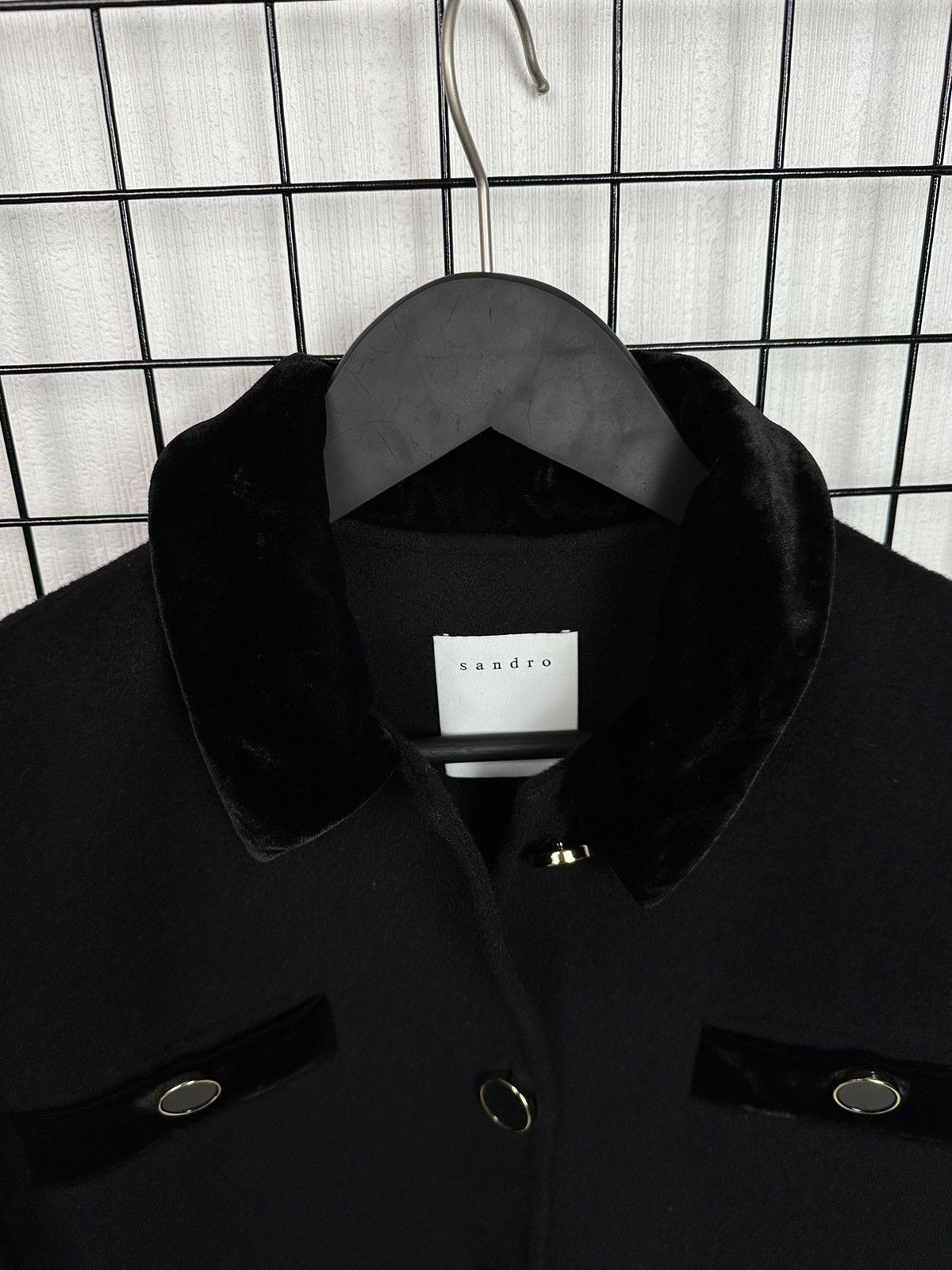 Sandro Sandro Paris NEW collections Women jacket wool size 38 Size S / US 4 / IT 40 - 8 Thumbnail