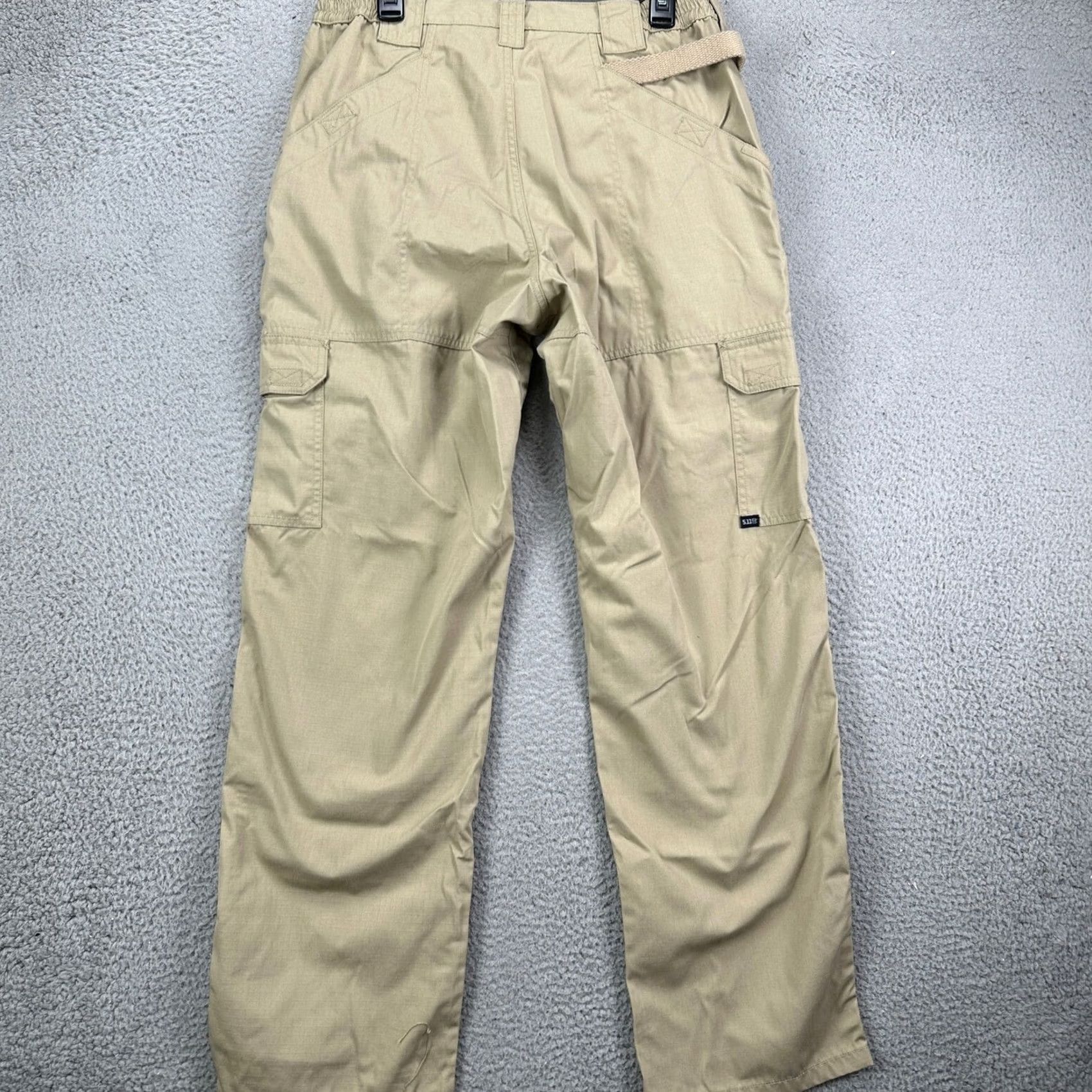 Vintage 5.11 Tactical Series Mens Cargo Pants 34X32 Tan Ripstop Military Straight Leg Pants Mens 34X32 Beige Cargo Size US 34 / EU 50 - 2 Thumbnail