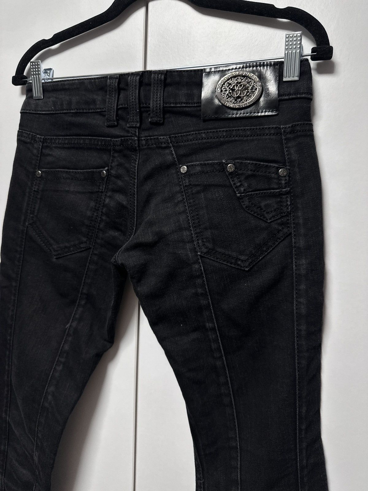 Roberto Cavalli Roberto Cavalli Vintage Scab Repair Distressed Skinny Jeans Size 25" / US 0 / IT 36 - 1 Thumbnail