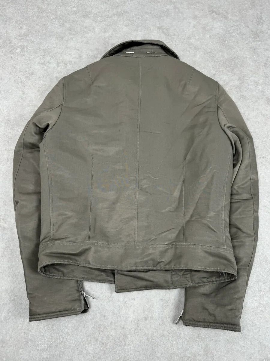 Yves Saint Laurent FW2012 Yves Saint Laurent Classy Olive Perfecto Jacket Size US S / EU 44-46 / 1 - 7 Thumbnail