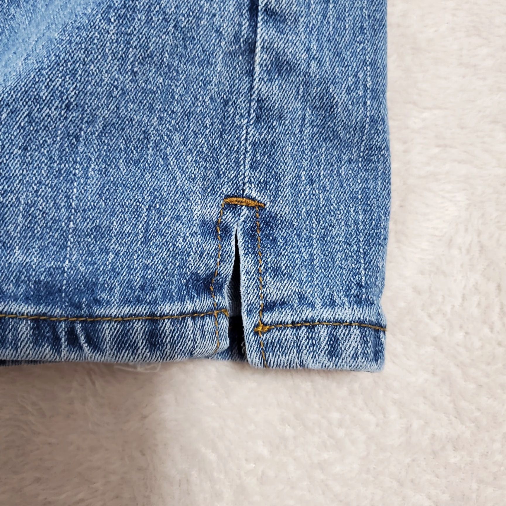 Vintage VINTAGE John Galt x Yellow Rat Bastard Jeans Women S 28x29 Blue Low Rise Ankle Slit Y2K 90s Grunge Retro Womens Size 28" / US 6 / IT 42 - 5 Thumbnail