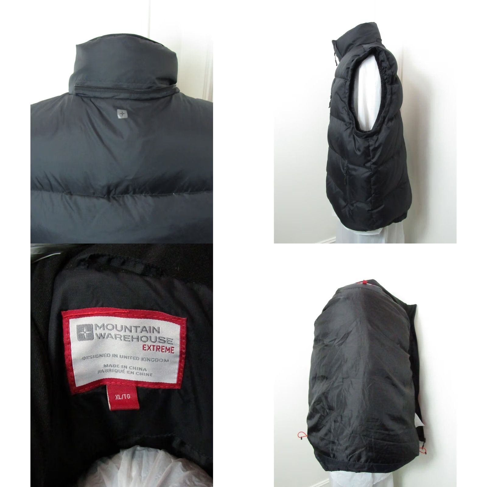Vintage VINTAGE Mountain Warehouse Vest Mens XL Extreme Down Black Coat Jacket Size US XL / EU 56 / 4 - 8 Thumbnail