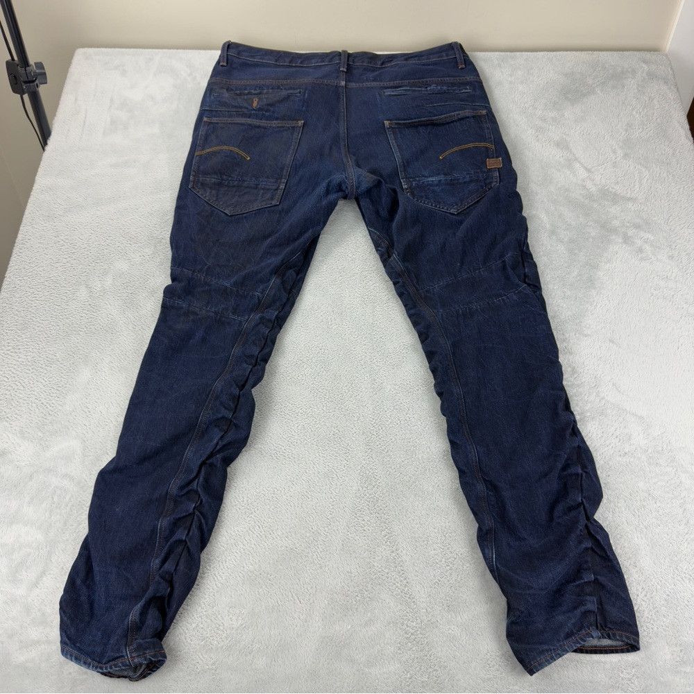 G-Star Vintage G-Star Men's Sz 40x31 Staq 3D Tapered Dark Indigo D Size US 40 / EU 56 - 5 Thumbnail