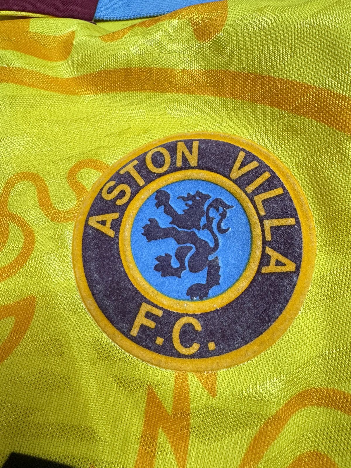 Nike Aston Villa 91/93 vintage third away shirt Size US L / EU 52-54 / 3 - 5 Thumbnail