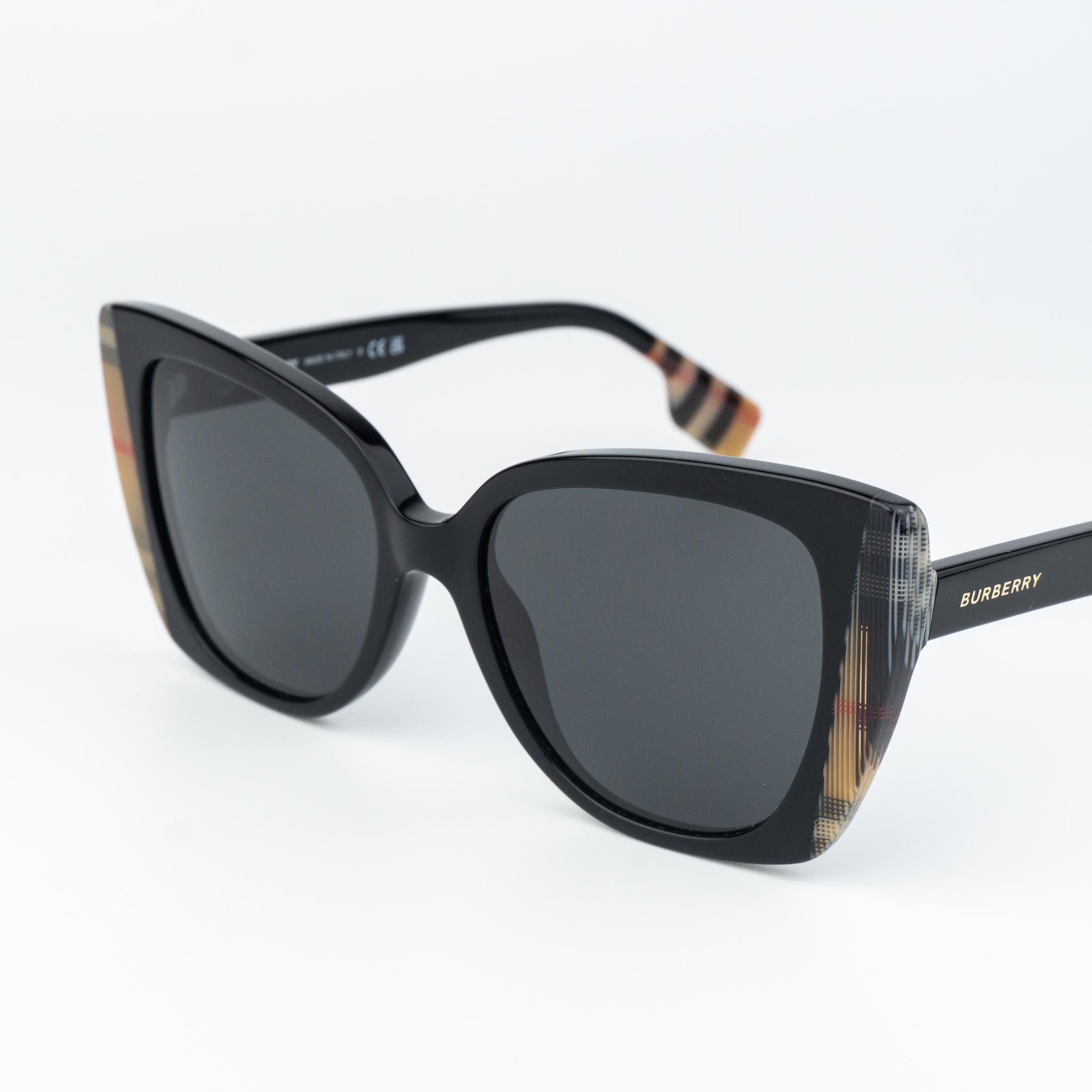 Burberry Burberry MARYL Women Sunglasses Cat Eye BE4393 405587 Size ONE SIZE - 5 Thumbnail