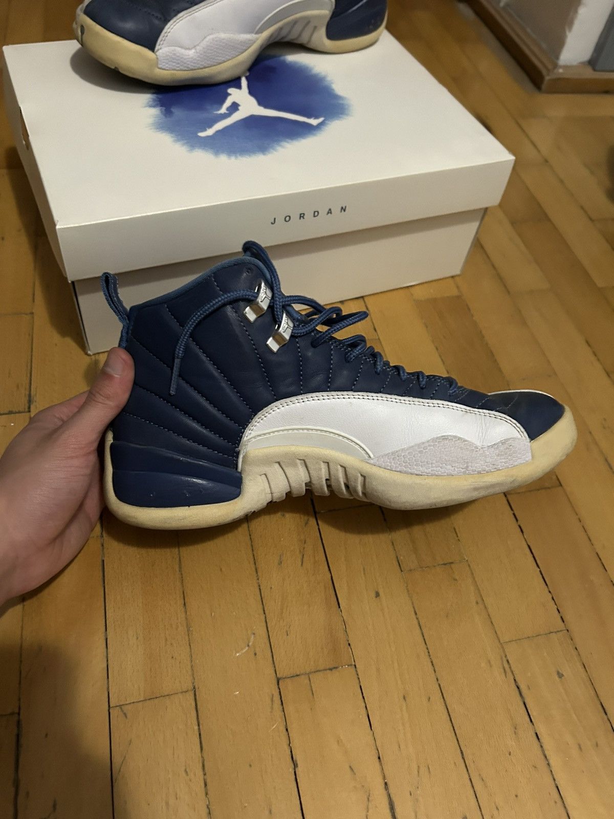 Jordan Brand Jordan 12 indigo Size US 8 / EU 41 - 3 Thumbnail