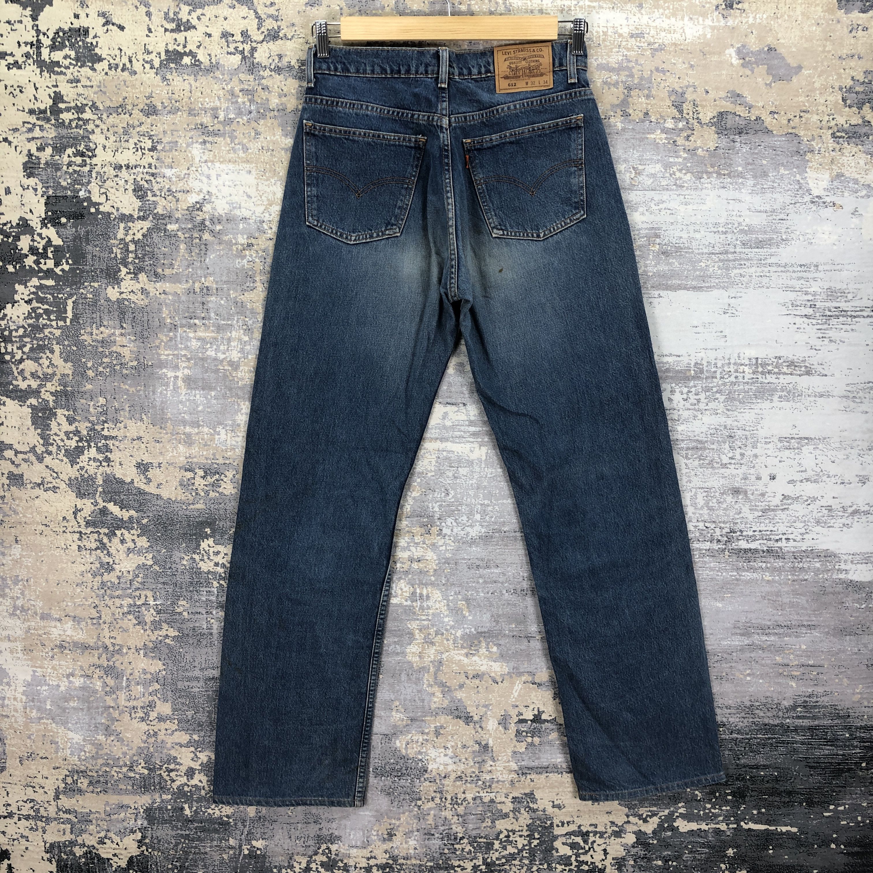 Levi's Vintage Levis Stonewash Jeans Levi's 612 Orange Tab Denim Size US 30 / EU 46 - 2 Thumbnail
