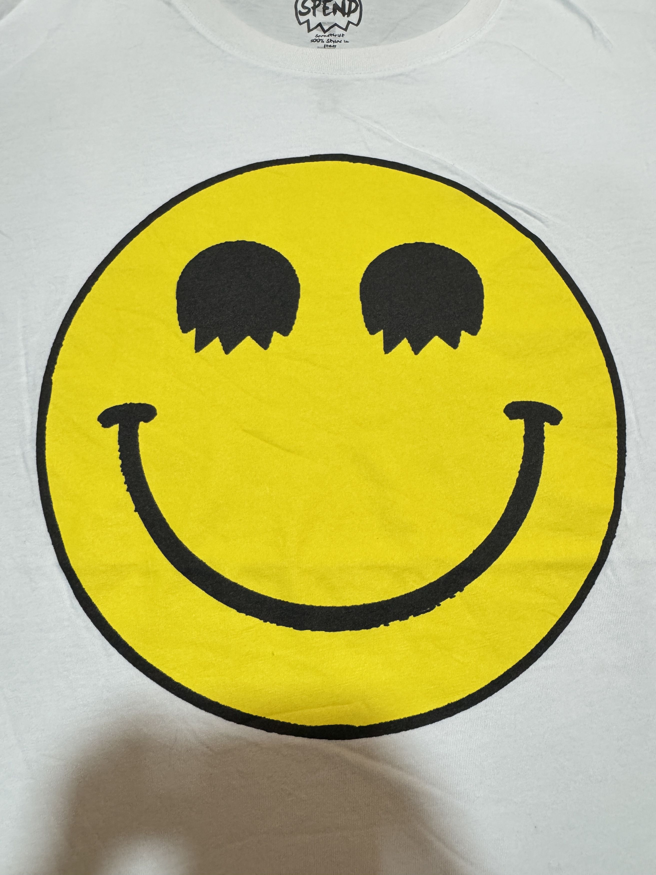 Japanese Brand Italian Designers Spend Smile Face Killshot T shirt Size US XL / EU 56 / 4 - 2 Thumbnail