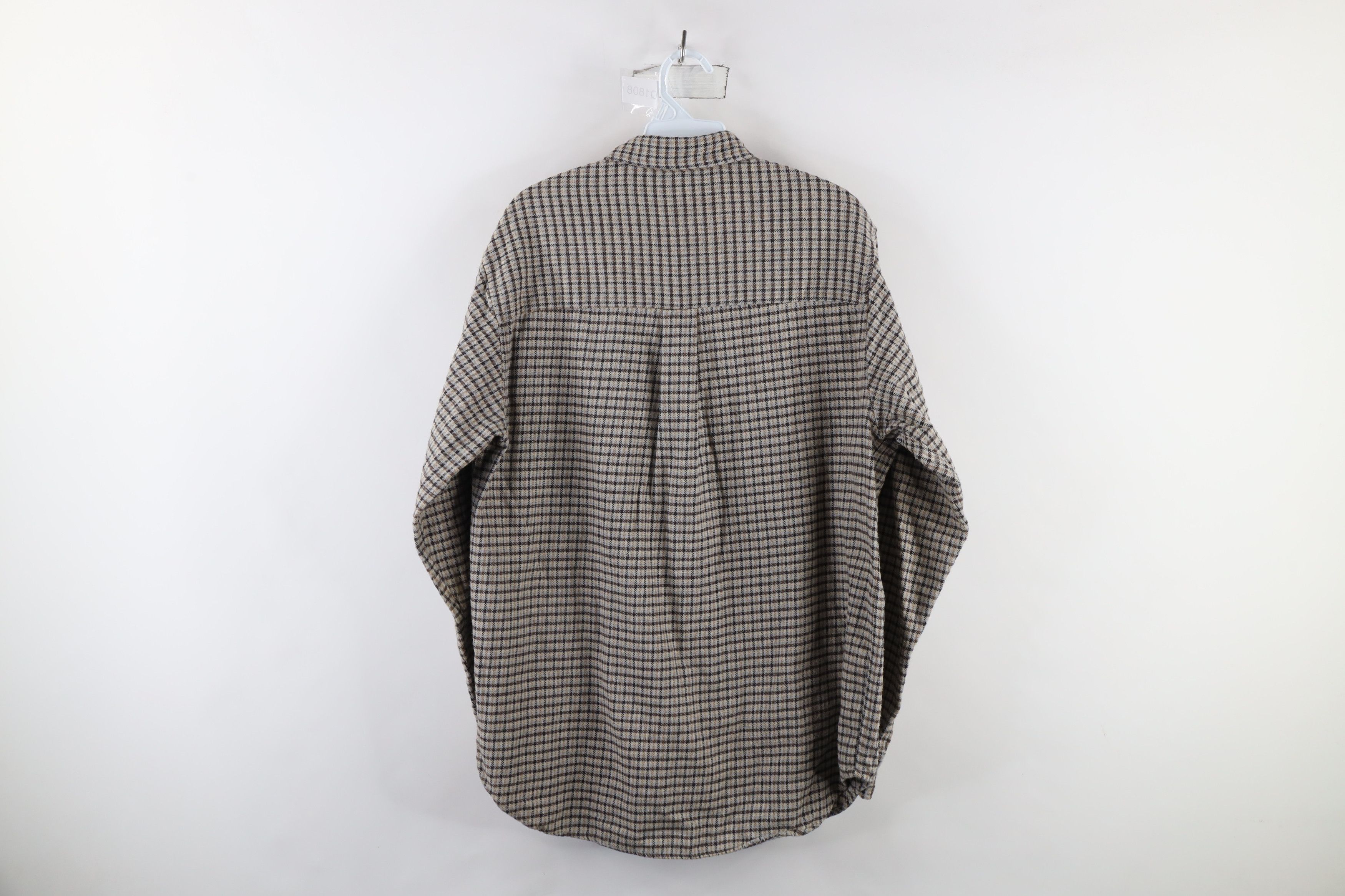 Vintage Vintage 90s Streetwear Flannel Button Down Shirt Plaid Size US M / EU 48-50 / 2 - 7 Thumbnail