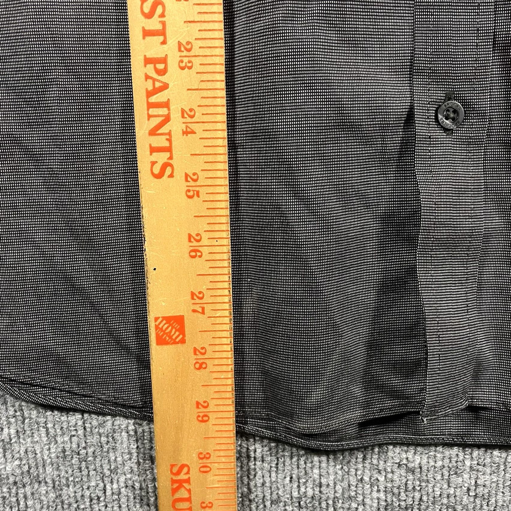 Brooks Brothers Brooks Brothers Button Shirt Mens M Gray Long Sleeve Cotton Spandex Size US M / EU 48-50 / 2 - 6 Thumbnail
