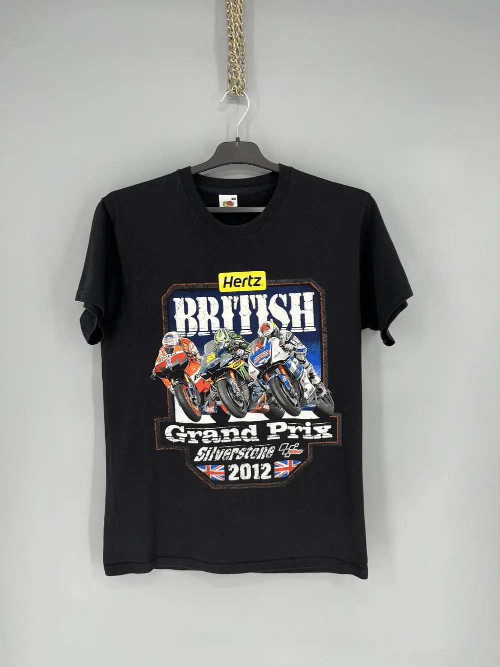 Vintage Vintage 2012 Motocycle Moto British Grand Prix Silverstone Size US M / EU 48-50 / 2 - 1 Thumbnail