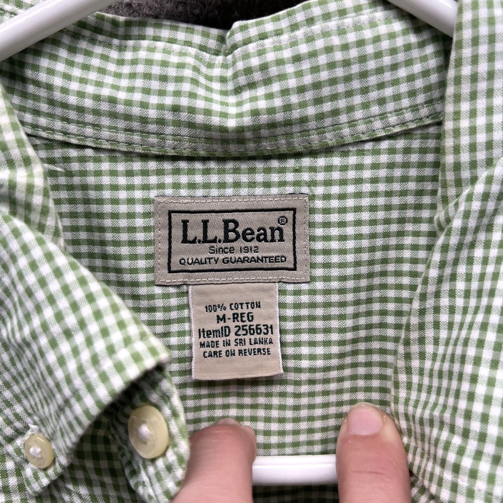 Vintage VINTAGE Shirt Mens Medium Green Check Long Sleeve Button Front Casual Woven Size US M / EU 48-50 / 2 - 5 Thumbnail