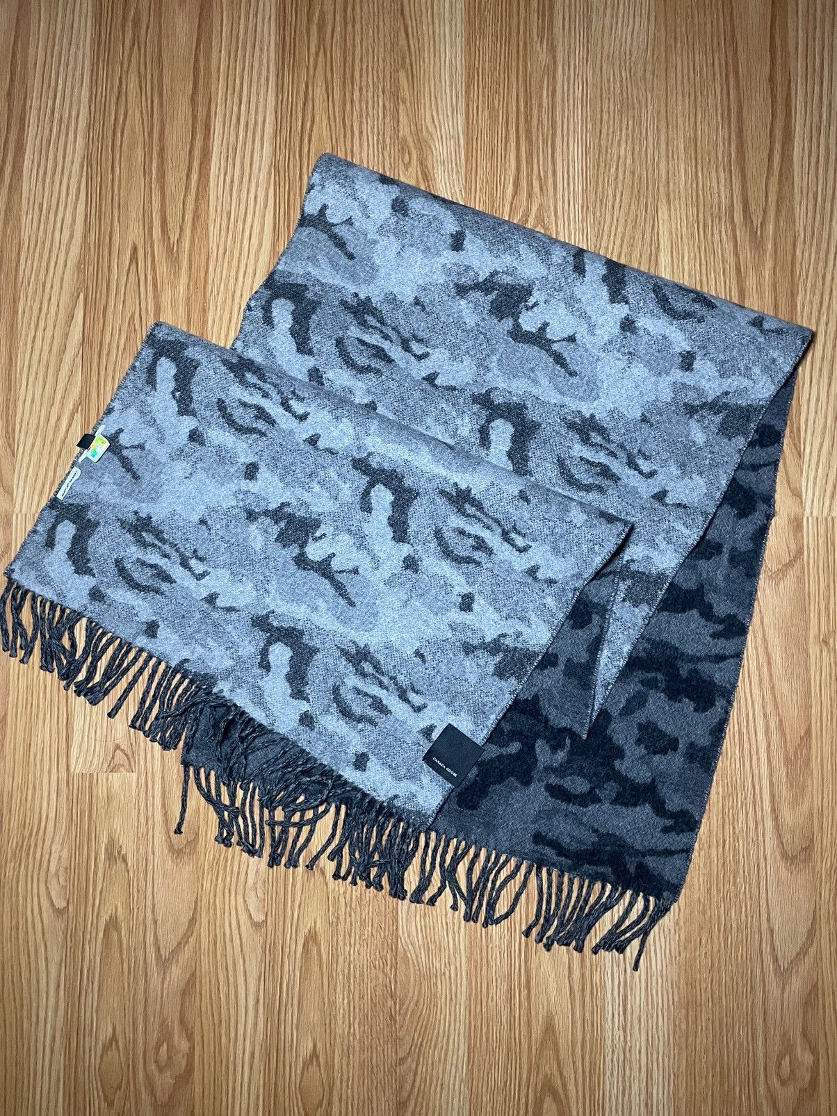 Canada Goose Canada Goose Wool Blend Scarf Camo Print Size ONE SIZE - 4 Thumbnail