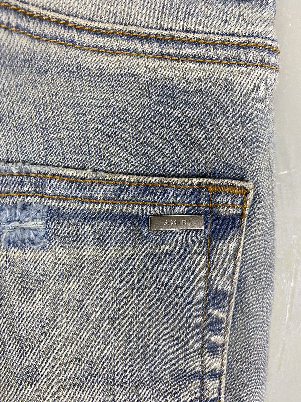 Amiri Amiri MX1 Clay Indigo Jeans Size US 32 / EU 48 - 10 Thumbnail