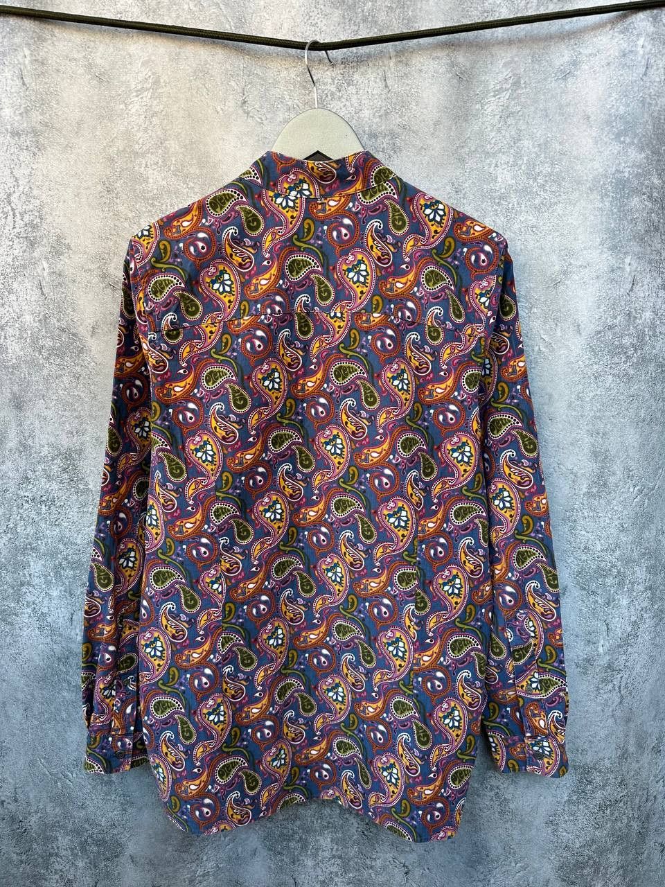 Pretty Green Pretty Green Paisley Button Up Flannel Shirt Vintage Size US M / EU 48-50 / 2 - 3 Thumbnail