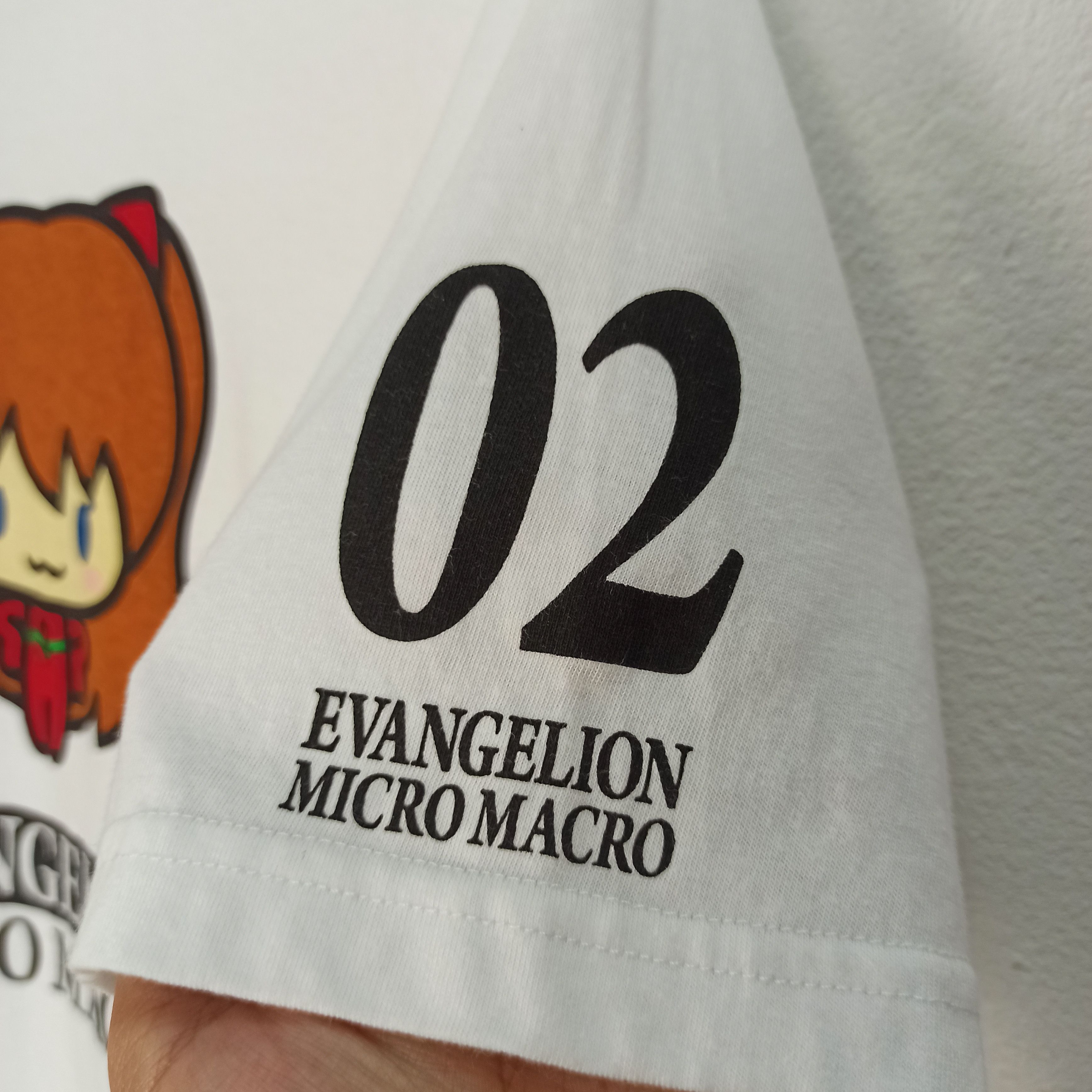 Anime Micro Macro Evangelion Anime Manga Promo Tshirt Size US M / EU 48-50 / 2 - 3 Thumbnail