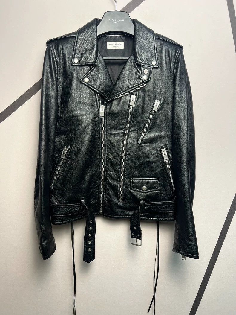 Saint Laurent Paris Saint Laurent Paris L17 Bloodtooth Leather Jacket-2506 Size US S / EU 44-46 / 1 - 2 Thumbnail
