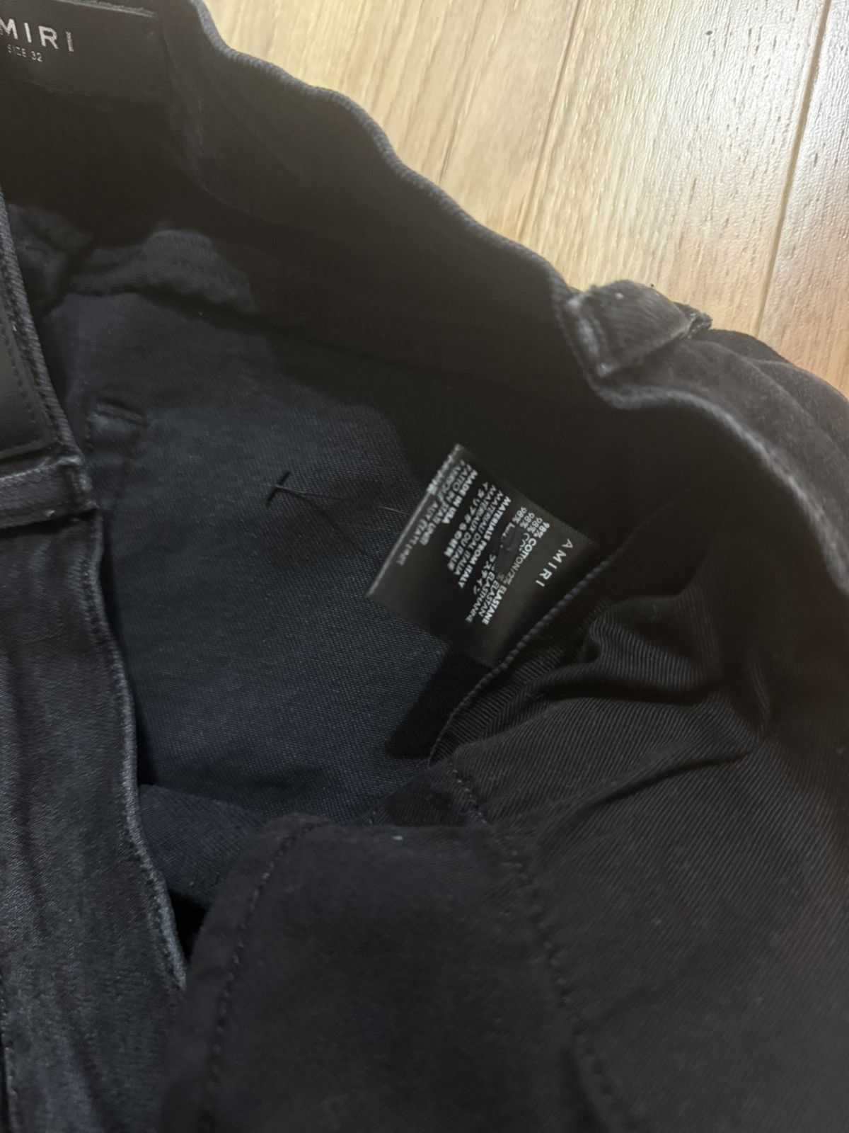 Amiri Amiri Black Skinny Jeans Size US 32 / EU 48 - 3 Thumbnail