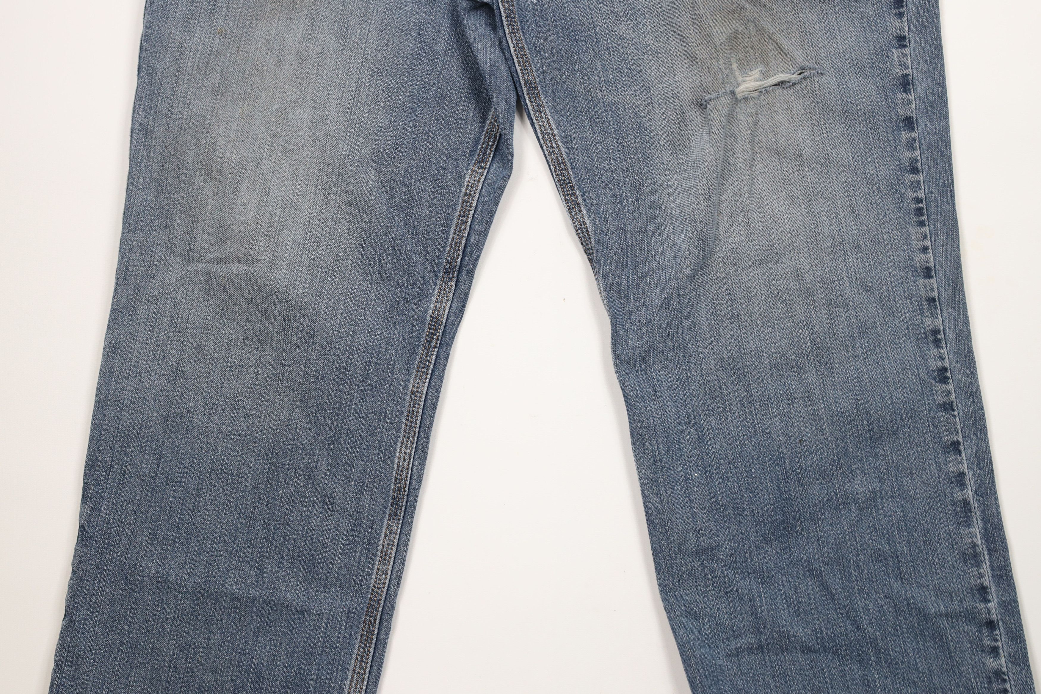 Carhartt × Vintage Vintage Carhartt Relaxed Fit Denim Jeans Blue Cotton Blend Size US 40 / EU 56 - 3 Thumbnail