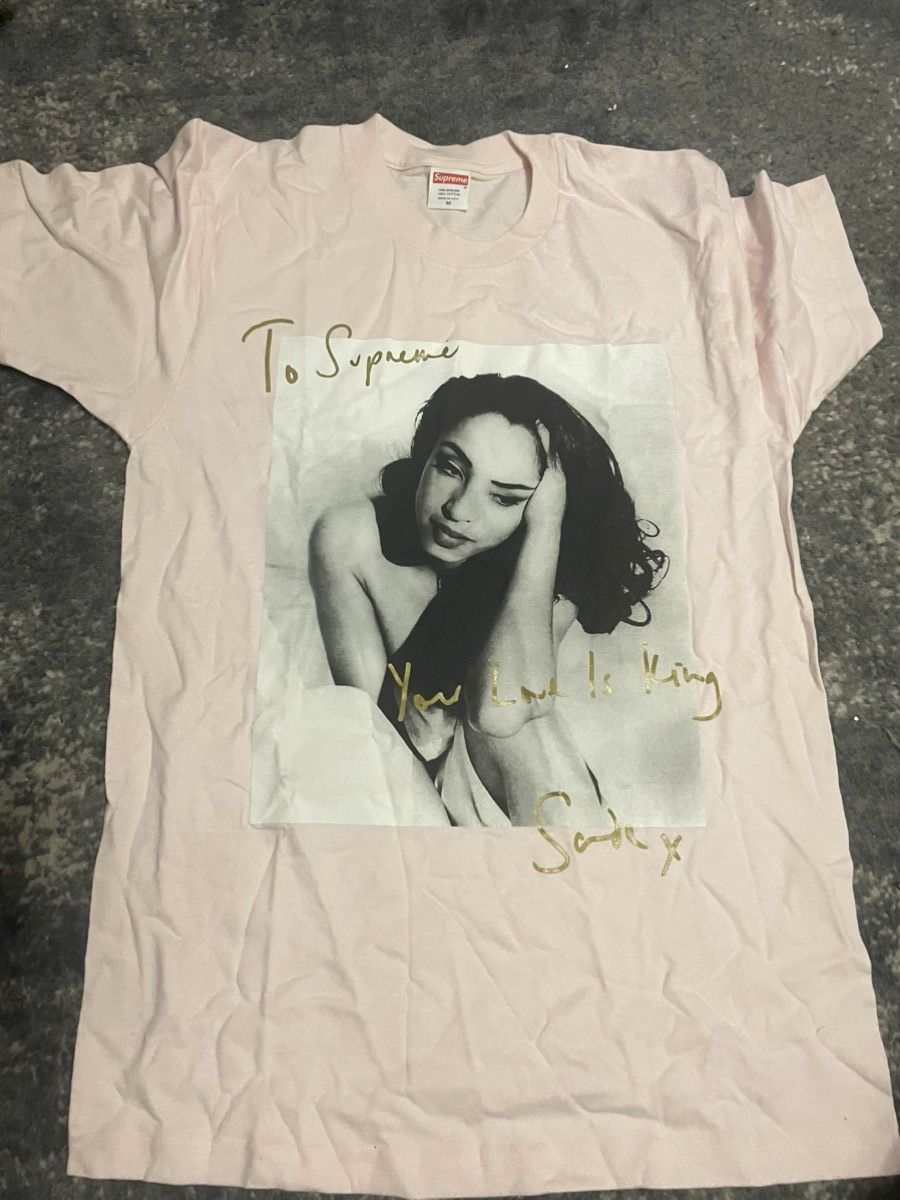 Supreme Supreme Sade Pink Tee Medium SS17 Size US M / EU 48-50 / 2 - 1 Thumbnail
