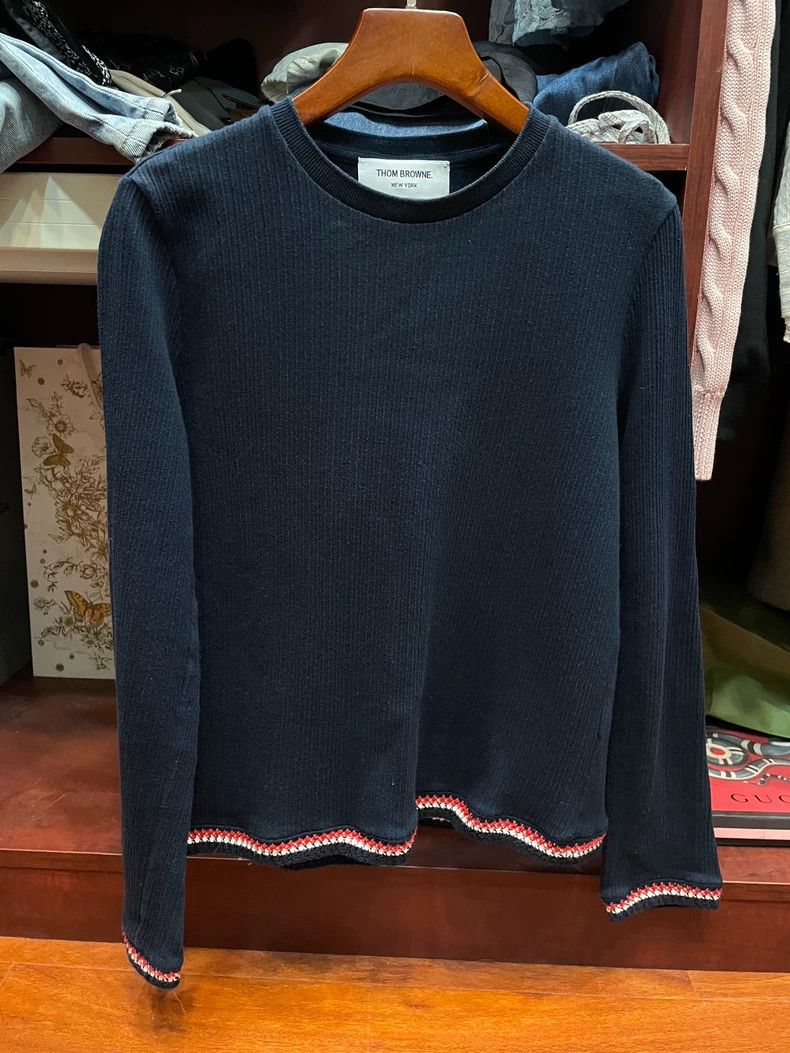 Thom Browne Thom Browne Knitted sweater Size US XS / EU 42 / 0 - 1 Thumbnail