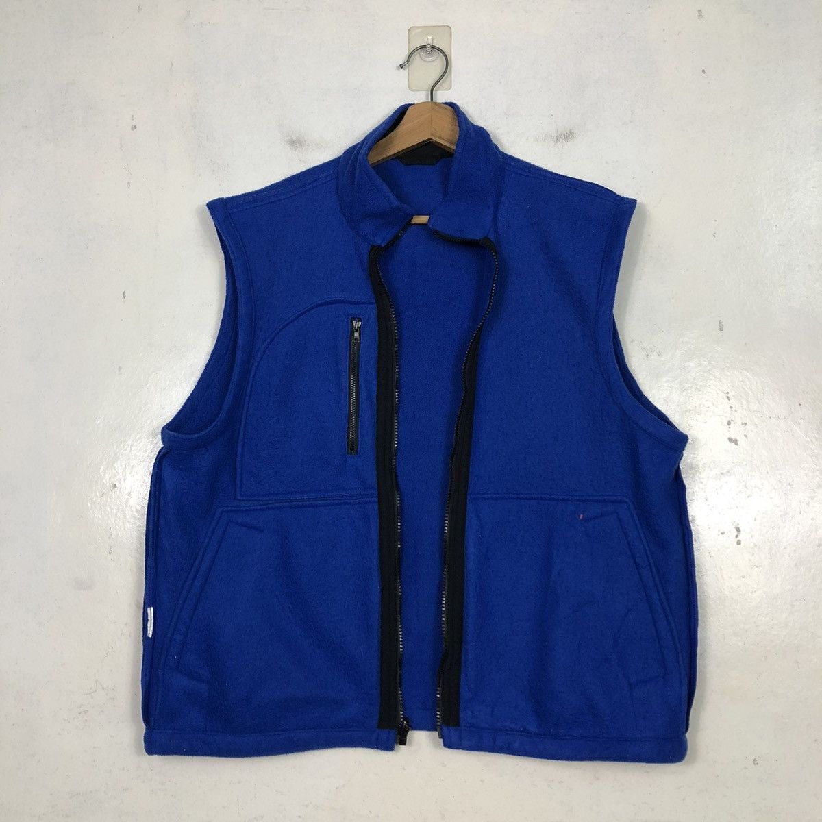 Japanese Brand 🔥VINTAGE FLEECE VEST JACKET SPORTSWEAR POLO BI-WAY Size US M / EU 48-50 / 2 - 20 Thumbnail