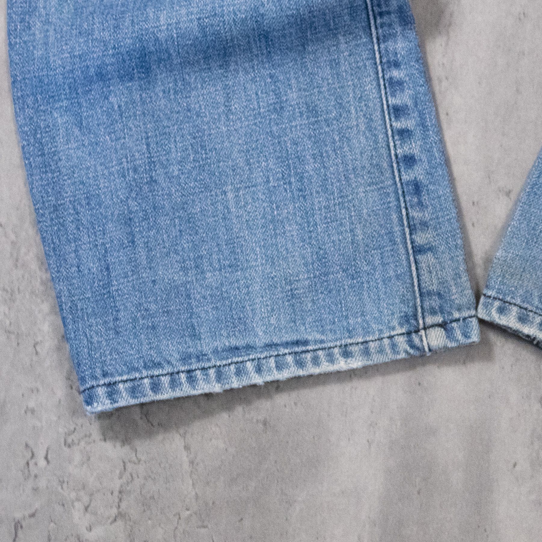 Vintage Y2K 2000's Circa Baggy Relax Crazy Midwash Denim Pant's Size US 32 / EU 48 - 15 Thumbnail
