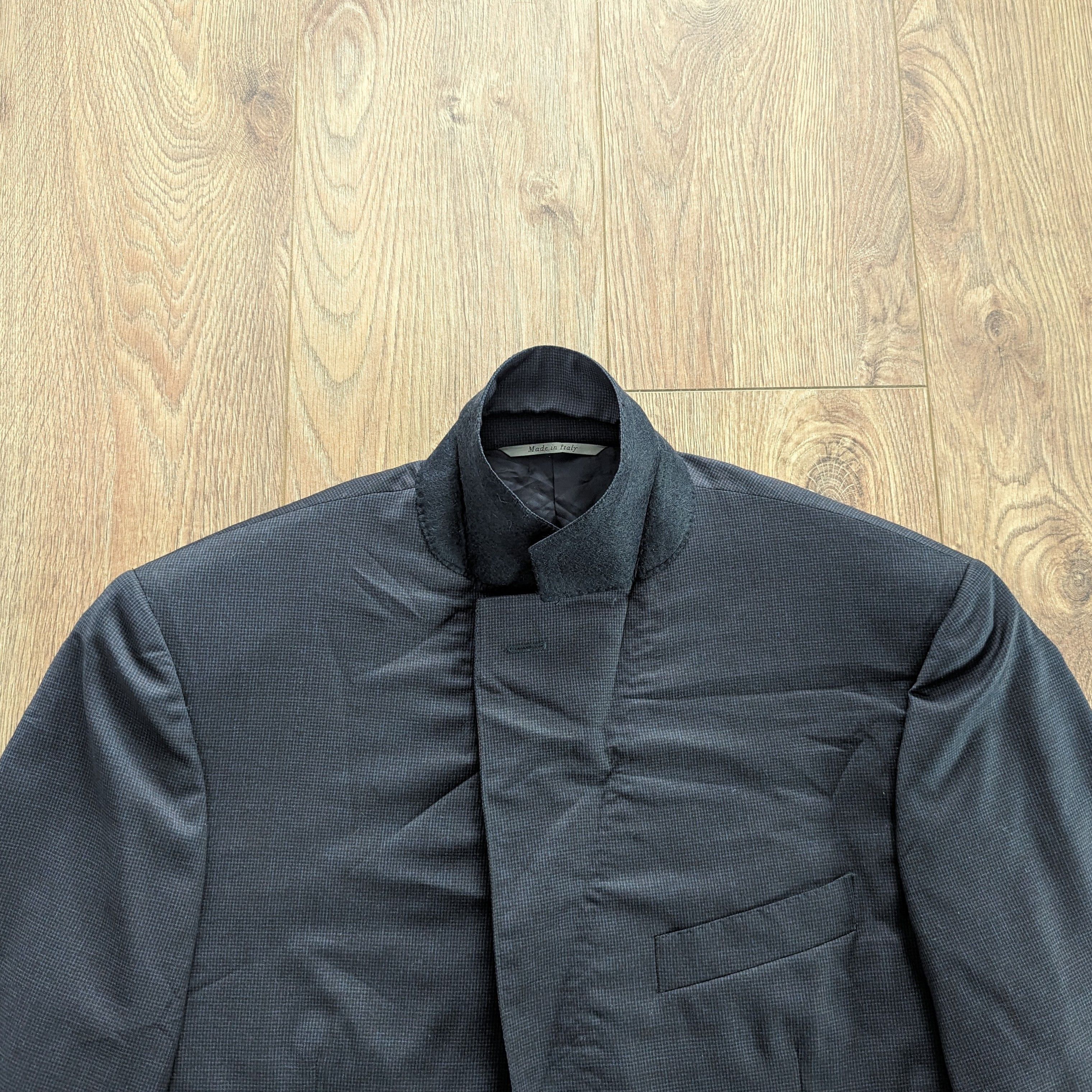 Canali Canali 13290/30 Classic Wool Blazer Jacket Made Italy Luxury Size 50R - 8 Thumbnail