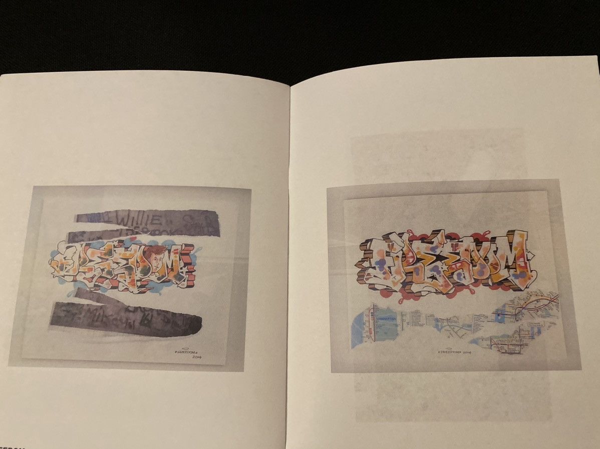 Futura × RVCA Blade Chris Freedom Graffiti Art Catalog Set Size ONE SIZE - 3 Thumbnail
