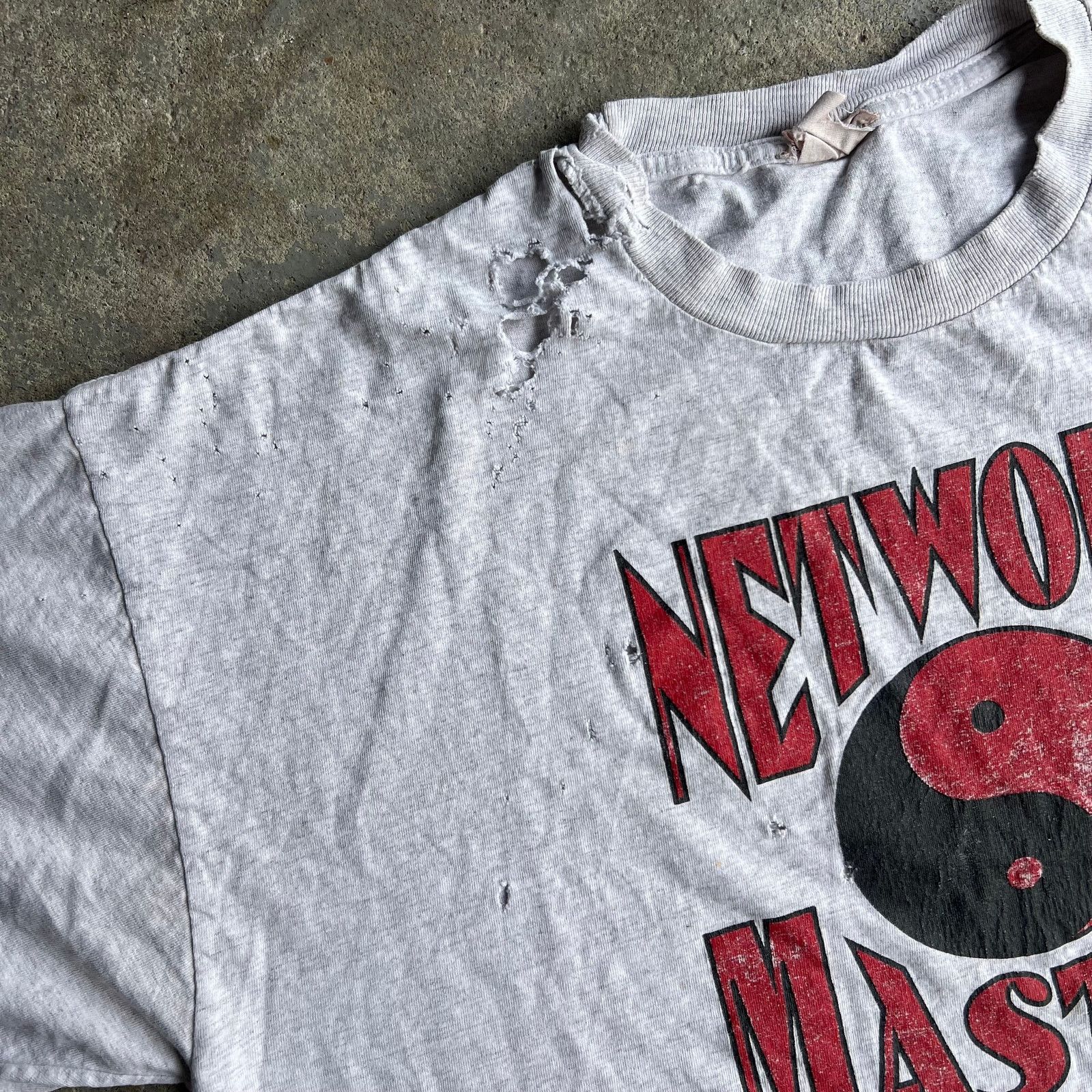 Vintage Vintage Y2K network master gray graphic tech t shirt Size US XL / EU 56 / 4 - 4 Thumbnail