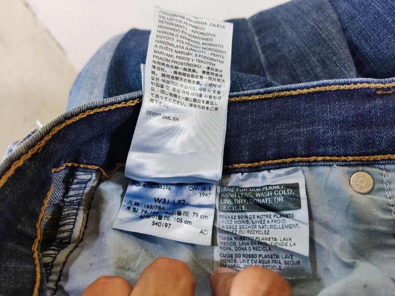 Levi's levis 315 shaping bootcut flare denim nice design Size 34" / US 12 / IT 48 - 5 Thumbnail
