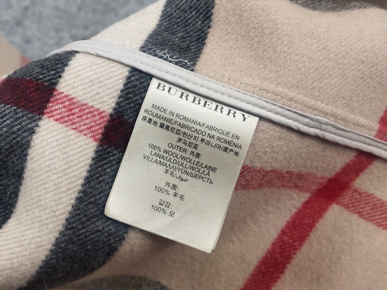 Burberry Burberry Brit Wool Camel Duffle Coat Jacket Nova Check Size S / US 4 / IT 40 - 22 Thumbnail