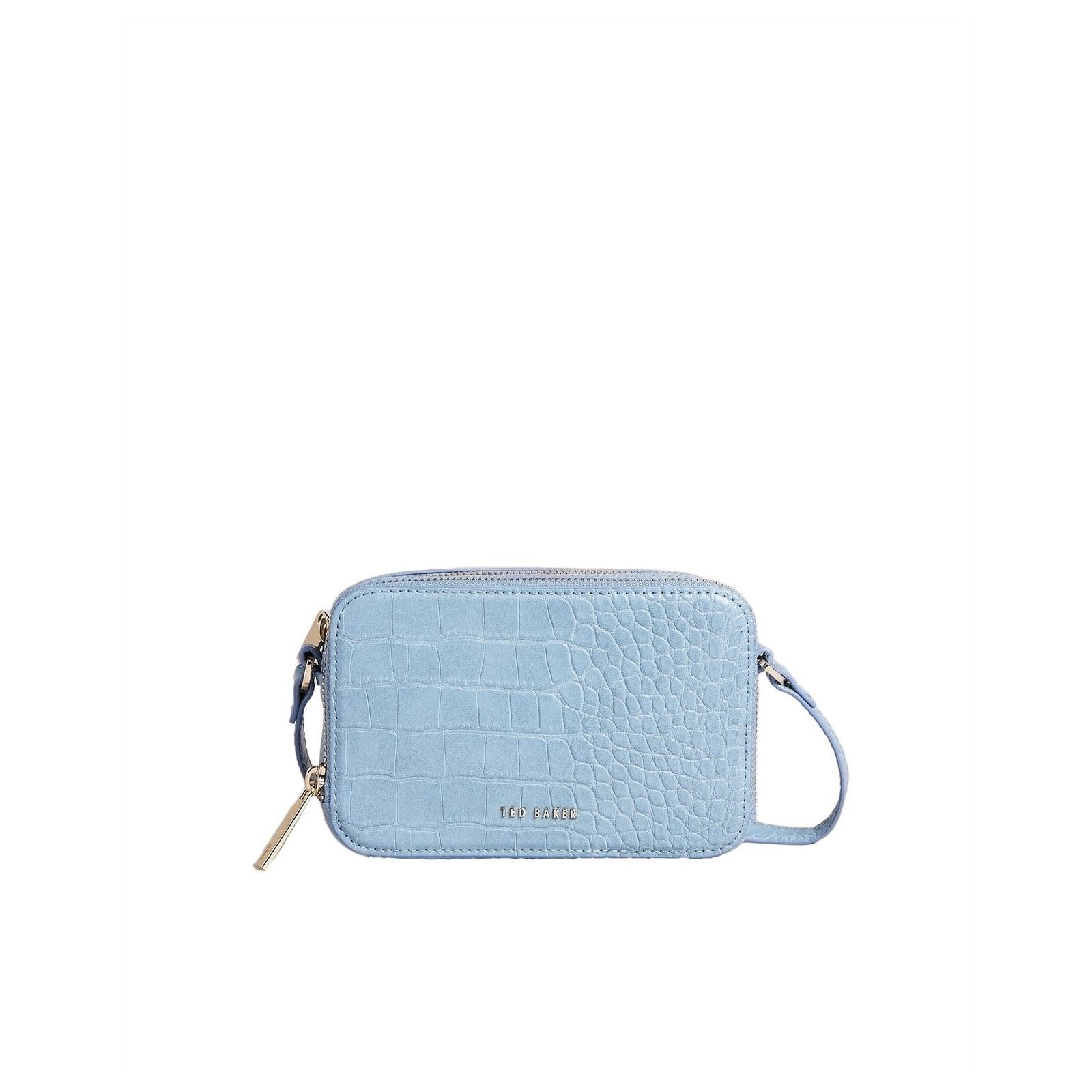 Ted Baker NWT Ted Baker STINA Double Zip Mini Camera Bag Baby Blue Size ONE SIZE - 1 Thumbnail