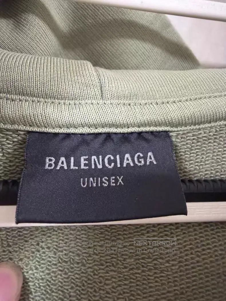 Balenciaga Balenciaga Solid Color Zip Hooded Long Sleeve Sweatshirt J Size US M / EU 48-50 / 2 - 3 Thumbnail