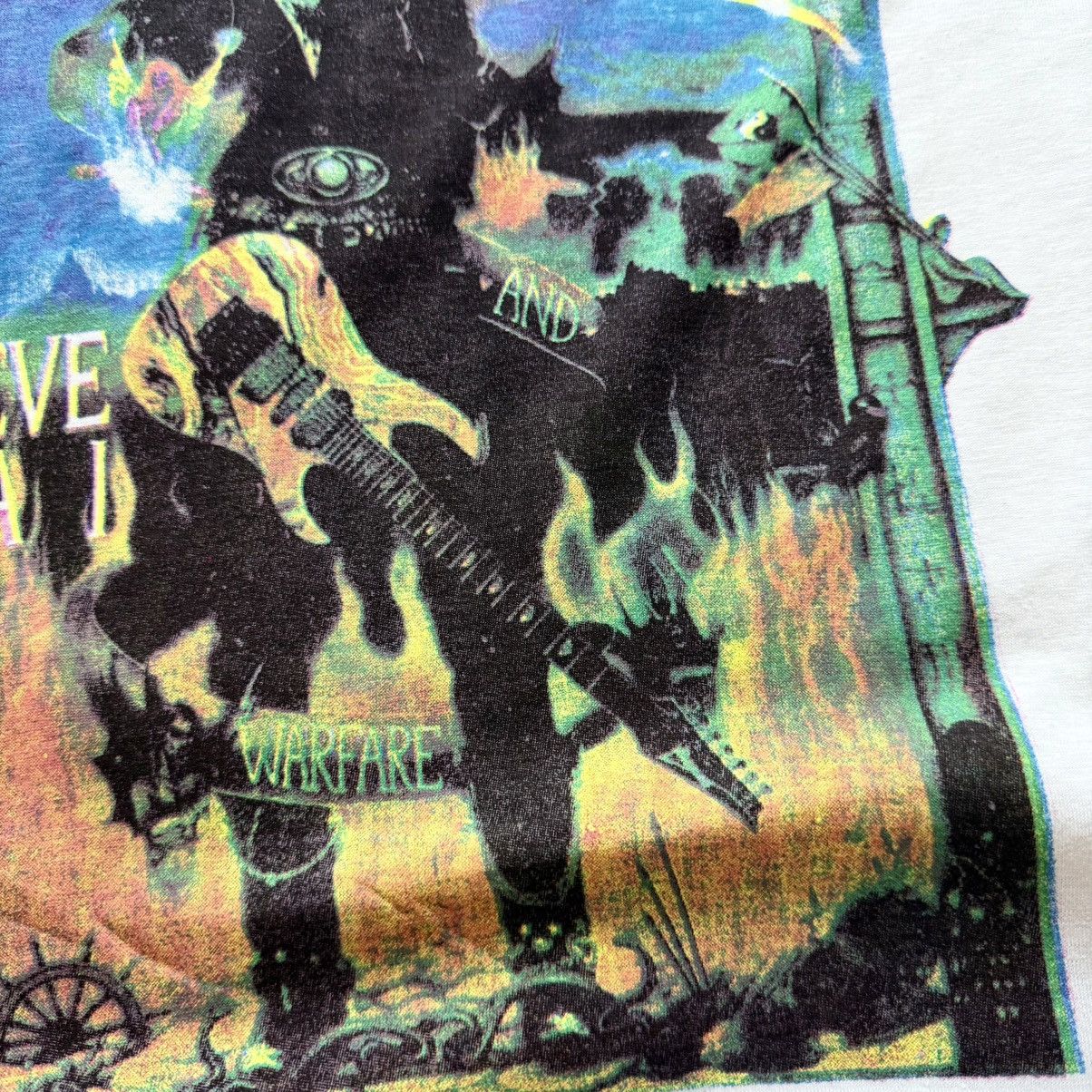 Band Tees 1990 Steve Vai Passion And Warface Single Stitch T-Shirt Size US M / EU 48-50 / 2 - 4 Thumbnail