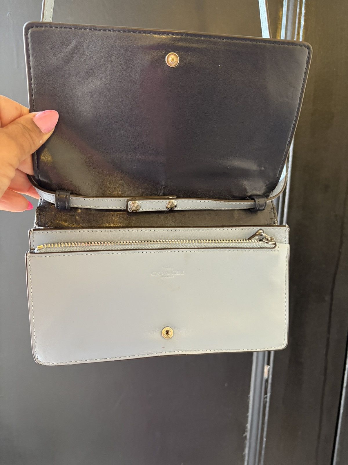 Coach Coach Hayden snakeskin lizard embossed leather crossbody bag Size ONE SIZE - 5 Thumbnail
