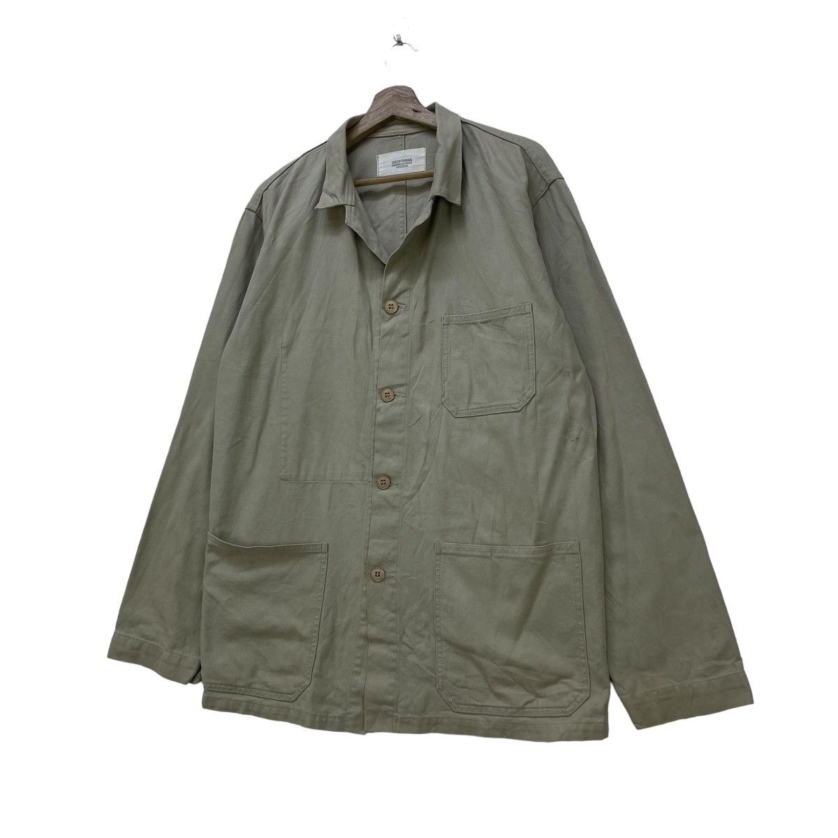 CABANE de ZUCCa × Issey Miyake × Zucca 💥Japanese Brand Zucca Travail light Chore Jacket Size US M / EU 48-50 / 2 - 3 Thumbnail