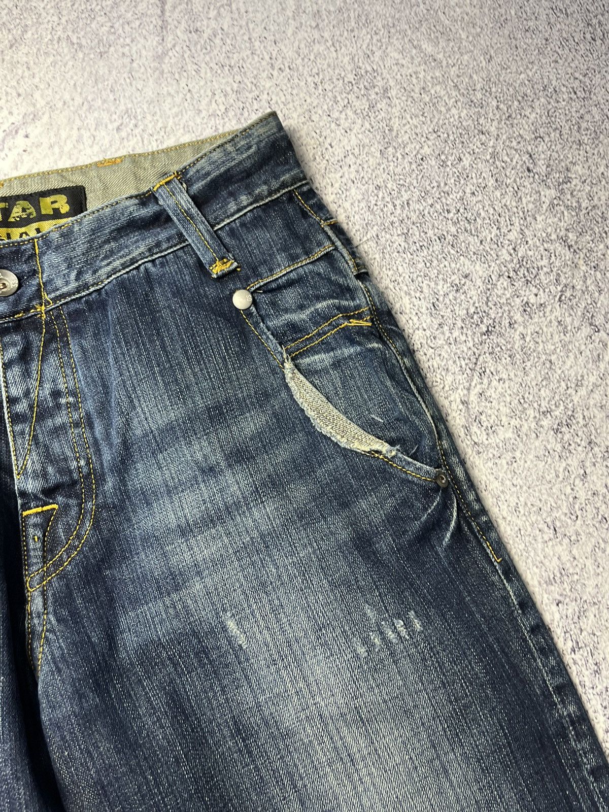 G-Star Vintage G Star Raw Denim Streetwear Jeans Japanese Y2K 32 Size US 32 / EU 48 - 10 Thumbnail