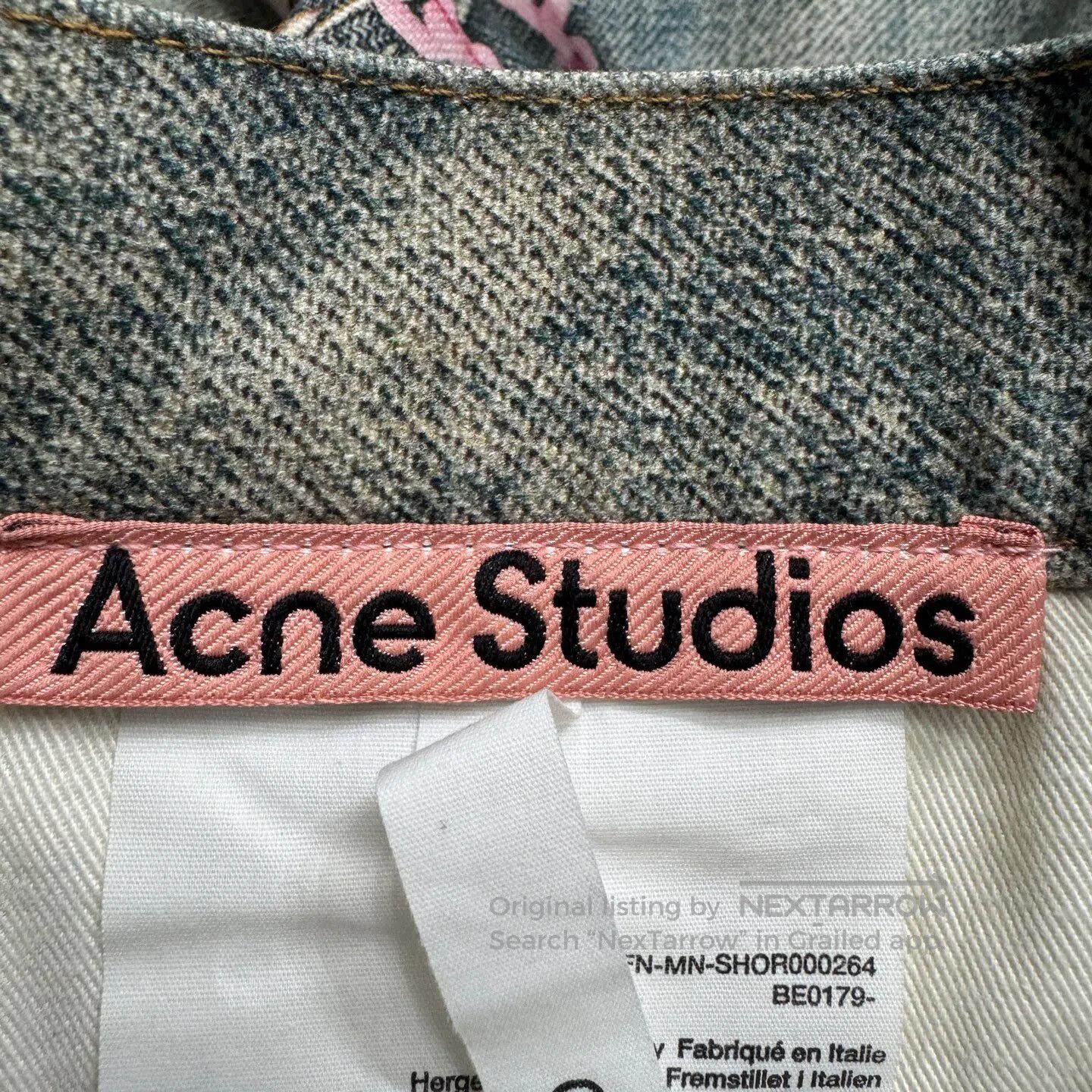 Acne Studios Acne Studios 3D Candy Cowboy Shorts| Size US 44 / EU 60 - 3 Thumbnail