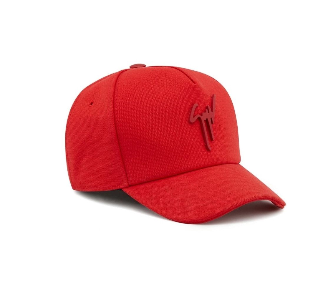 Giuseppe Zanotti Men's Red Baseball Cap Size M